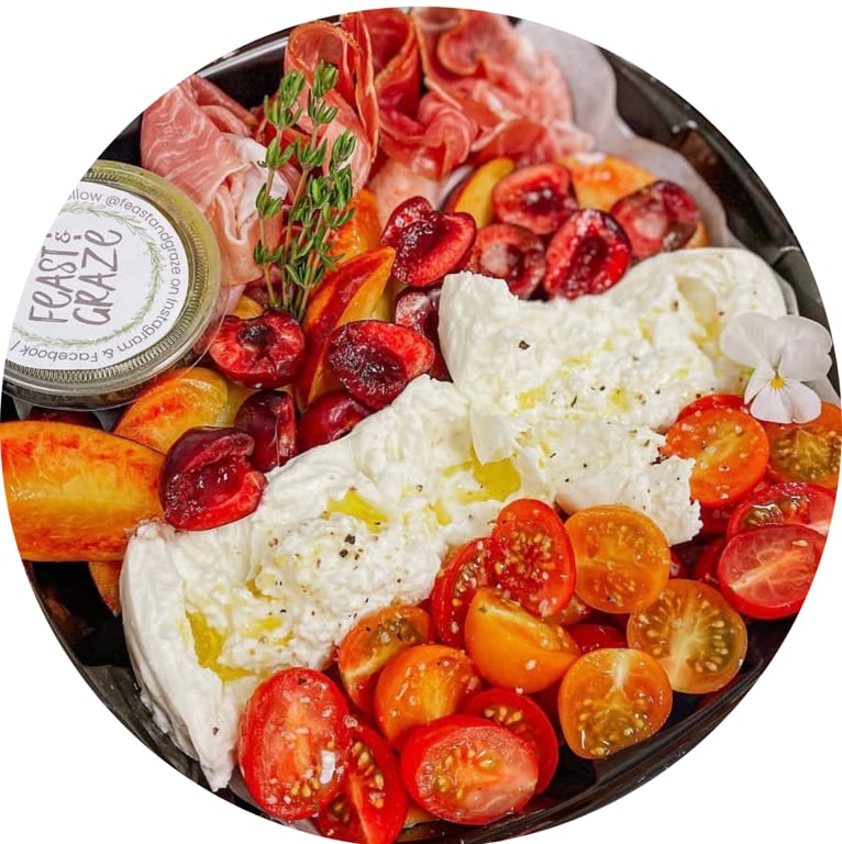 Summer Burrata Box.