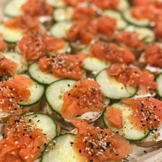 Smoked Salmon Crostini