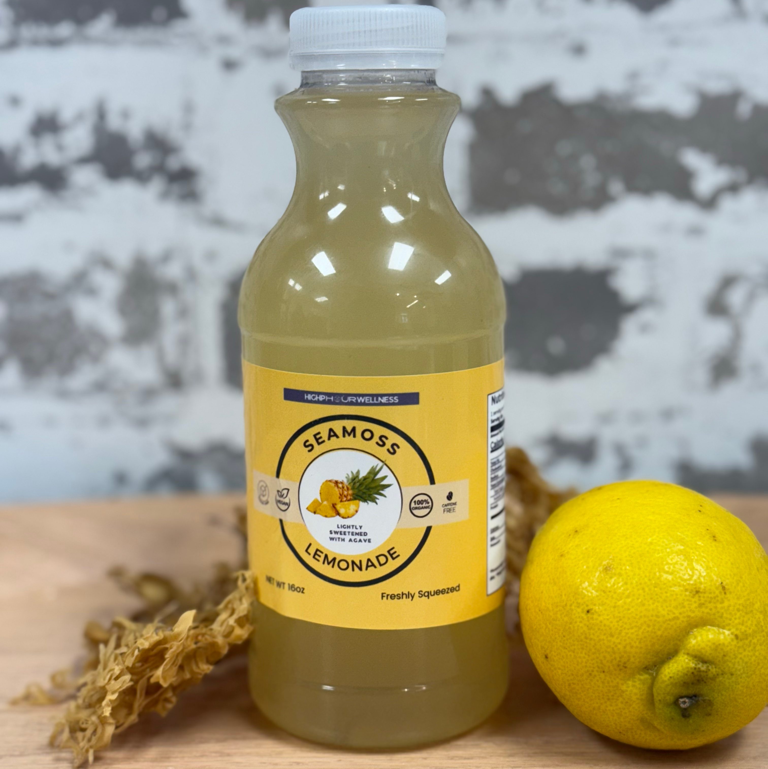 Seamoss Lemonade.