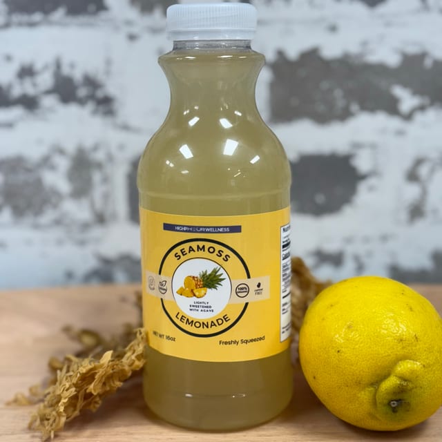 Seamoss Lemonade.