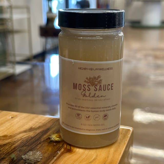 Unsweetened Sea Moss Sauce.